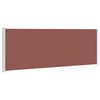 vidaXL Auvent lat&eacute;ral r&eacute;tractable de patio 220x600 cm Marron
