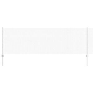 vidaXL Cl&ocirc;ture en fil soud&eacute; avec poteaux 25 x 0,8 m Acier galvanis&eacute;