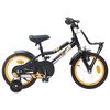 vidaXL V&eacute;lo pour Enfants 16 Pouces pour 4-6 ans Orange Noir