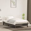 vidaXL Cadre de lit sans matelas gris fonc&eacute; 90x200 cm velours