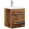 vidaXL Meuble de Lavabo de Salle de Bain Bois Ancien 41 x 38,5 x 48 cm