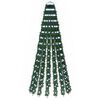vidaXL Arbre de No&euml;l LED EKENAS 150 cm 240 LED Blanc froid Acier Vert