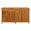 vidaXL Boîte de rangement de jardin 150x80x75 cm Bois d'acacia solide