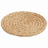 vidaXL Nappes rondes en osier 10 pcs Naturel &Oslash; 30 cm Jacinthe d'eau