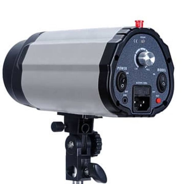 Kit flash photo avec softbox nid d'abeilles 60 x 60