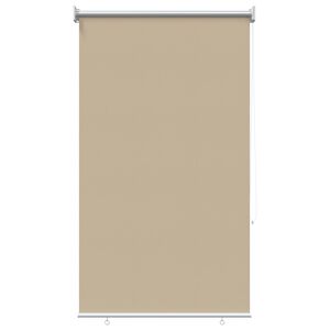 vidaXL Store roulant ext&eacute;rieur protection UV Beige Polyester