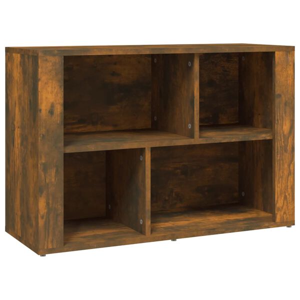 vidaXL Buffet Ch&ecirc;ne fum&eacute; 80x30x54 cm Bois d'ing&eacute;nierie