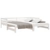 vidaXL Lit de jour et lit gigogne sans matelas 90x190 cm bois massif
