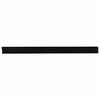 vidaXL Brosses de porte adh&eacute;sives 12 pc 100 cm Alliage d'Aluminium