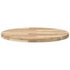 vidaXL Dessus de table rond &Oslash;80x4 cm bois massif d'acacia