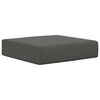 vidaXL Coussin de Si&egrave;ge d'Ext&eacute;rieur Anthracite 40 x 40 x 8 cm