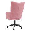 vidaXL Chaise de relaxation Rose Velours