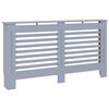 vidaXL Cache-radiateur anthracite 152x19x81,5 cm MDF