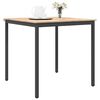 vidaXL Table de bar Naturel 110 x 55 x 105 cm Bois de pin massif