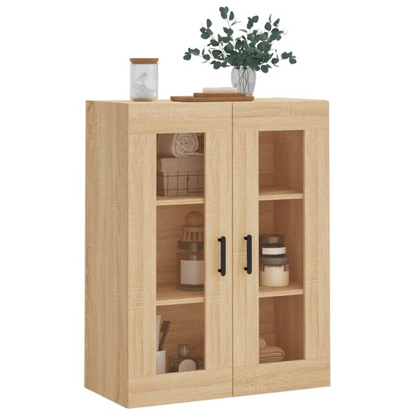 vidaXL Armoire murale ch&ecirc;ne sonoma 69,5x34x90 cm