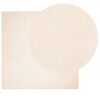 vidaXL Tapis HUARTE &agrave; poils courts doux et lavable beige 120x120 cm
