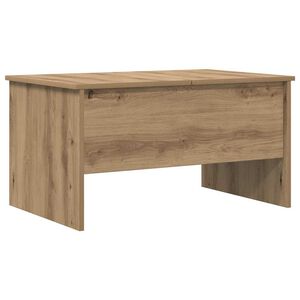 vidaXL Table basse Ch&ecirc;ne artisanal 102 x 50,5 x 46,5 cm