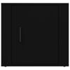 vidaXL Table de chevet Noir 50x39x47 cm