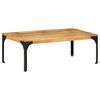 vidaXL Table basse 100x55x35 cm bois de manguier massif