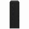 vidaXL Buffet 2 pcs Chêne noir 60 x 31 x 84 cm Bois d'ingénierie