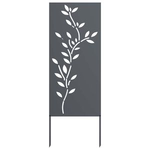 vidaXL &Eacute;cran de confidentialit&eacute; de jardin Anthracite 50 x 140 cm