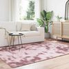 vidaXL Tapis Shaggy &agrave; poils longs NAVARRA rose poudr&eacute; 160x230 cm