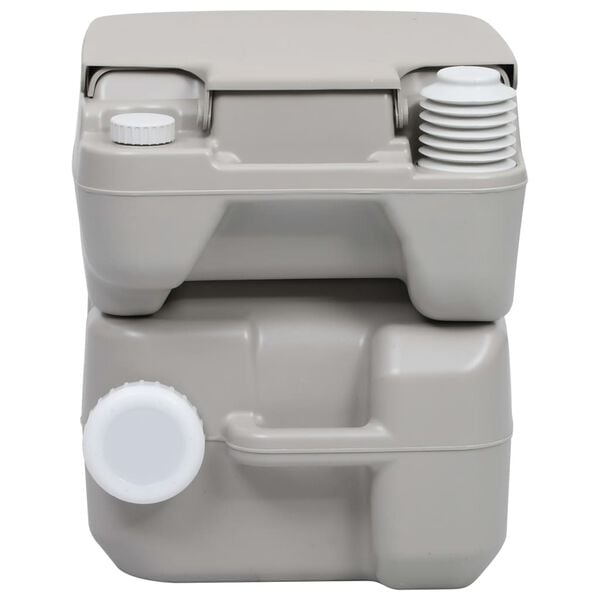 vidaXL Ensemble de toilette et support de lavage des mains de camping