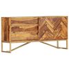 vidaXL Buffet 118x30x60 cm Bois massif de Sesham