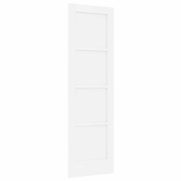 vidaXL Porte int&eacute;rieure ORKDAL Blanc 61 x 198,5 cm Contreplaqu&eacute;