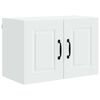 vidaXL Armoire de cuisine avec &eacute;tag&egrave;re 2 pcs Blanc 60 x 31 x 40 cm