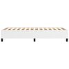 vidaXL Cadre de lit sans matelas blanc 90x190 cm similicuir