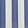 vidaXL Toit d'auvent Toile Bleu et blanc 6x3 m (Cadre non inclus)