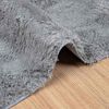 vidaXL Tapis Shaggy &agrave; poils longs NAVARRA gris clair 240x240 cm