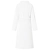 vidaXL Robe de bain sans capuche Blanc xxl Flanelle