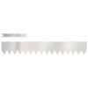 vidaXL Bordure de Pelouse 10 pc 100 x 0,05 x 15 cm Acier inoxydable