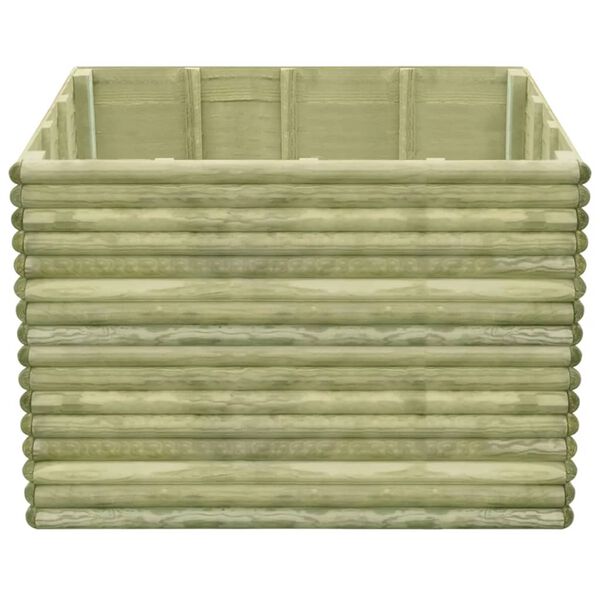 vidaXL Lit sur&eacute;lev&eacute; de jardin 150x106x96 cm Bois de pin impr&eacute;gn&eacute; 19 mm