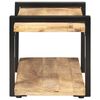 vidaXL Meuble TV 90x40x40 cm Bois de manguier brut