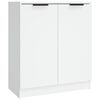 vidaXL Buffets 3 pcs Blanc Bois d'ing&eacute;nierie