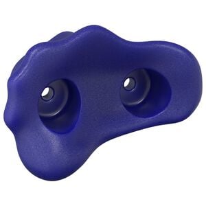 vidaXL Pr&eacute;hension d'escalade 2 pi&egrave;ces Bleu 100 x 67 x 43 mm PP