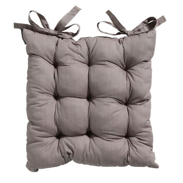 Madison Coussin de si&egrave;ge Toscane Basic 46x46 cm taupe