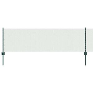 vidaXL Cl&ocirc;ture hexagonale avec poteau 25 x 0,6 m Vert Maille