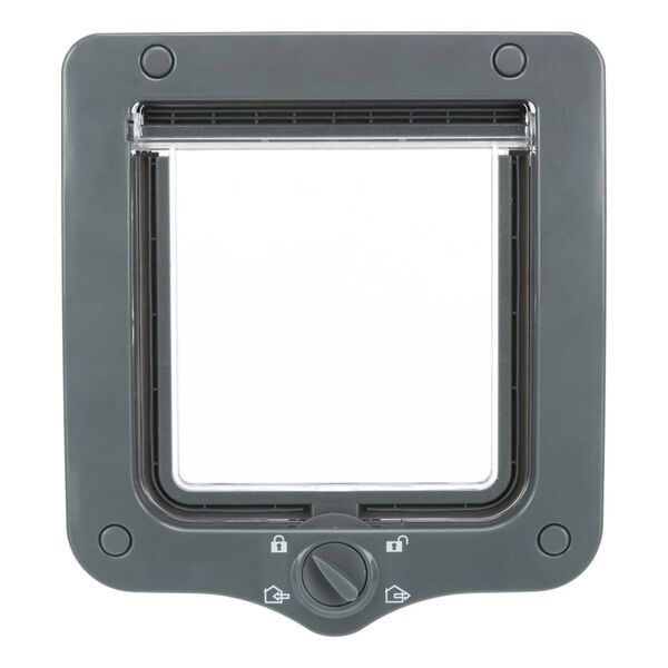 TRIXIE Chatières à 4 modes avec 2 tunnels Gris