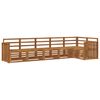 vidaXL Ensembles de canap&eacute;s 6 pcs Naturel Bois d'Acacia Massif
