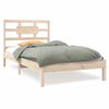 vidaXL Cadre de lit sans matelas 90x200 cm bois massif