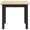 vidaXL Table basse Blanc 60 x 50 x 36 cm Bois de pin massif