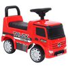 vidaXL Camion &agrave; p&eacute;dales Mercedes-Benz Rouge
