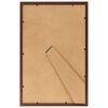 vidaXL Collage de cadres photo 5 pcs de table Marron 21x29,7 cm MDF