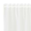 vidaXL Rideau en Dentelle Floral Blanc 200 x 600 cm Polyester