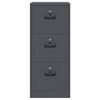 vidaXL Cabinet de Dossier avec tiroir Anthracite 45,5 x 42 x 106,5 cm