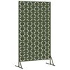 vidaXL &Eacute;cran de confidentialit&eacute; Olive 100 x 50 x 180 cm Acier